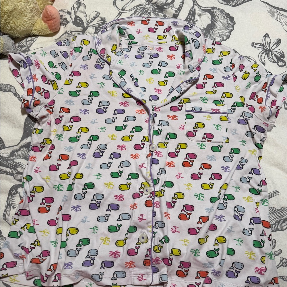 Roller Rabbit Multicolor Pajama Set - Picture 2 of 4